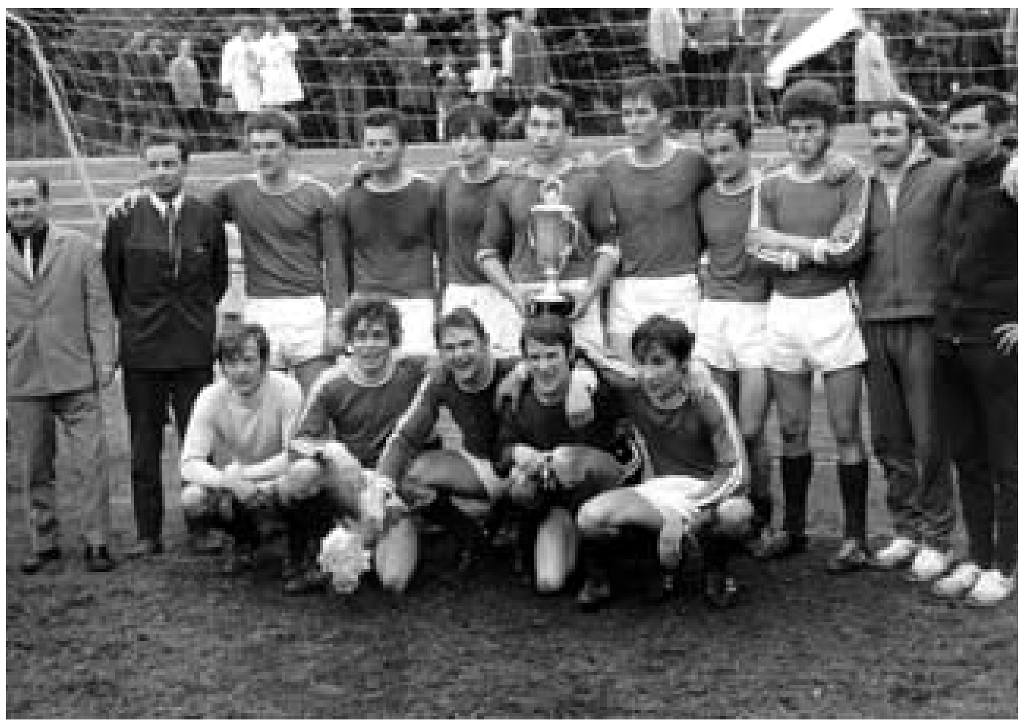 Südbadischer Pokalsieger FC 07 Furtwangen 1970