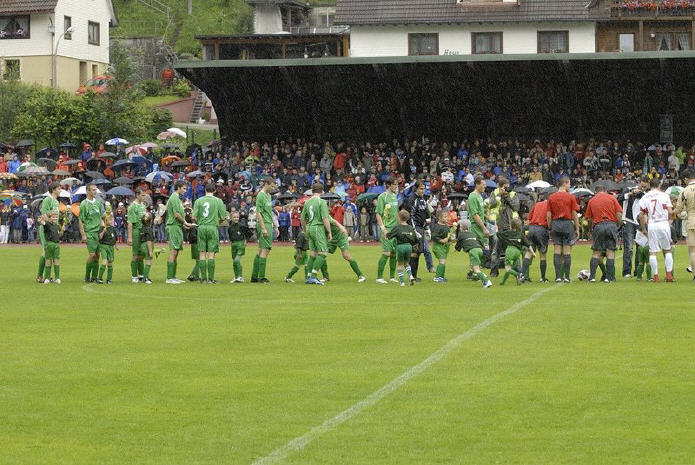 Spielbetrieb im Stadion des FC 07 Furtwangen